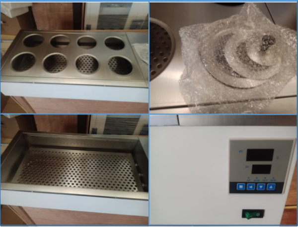 BAÑO TERMOREGULADO CAP. 8 TUBOS 100ML 220VOLTS LK INDUSTRIES 08220TH - Imagen 2