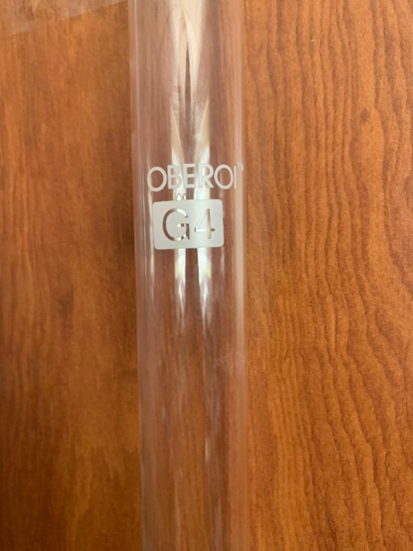 COLUMNA LLAVE PTFE Y FRITA POROSA 30 MM DIAMETRO Y 40 CM LARGO OBEROI-CROMATOGRAFIA - Imagen 3