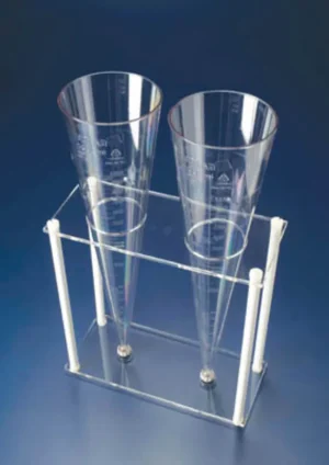 CONO IMHOFF PLASTICO 2 A 1000ML GRADUADO AZLON UN SWX008