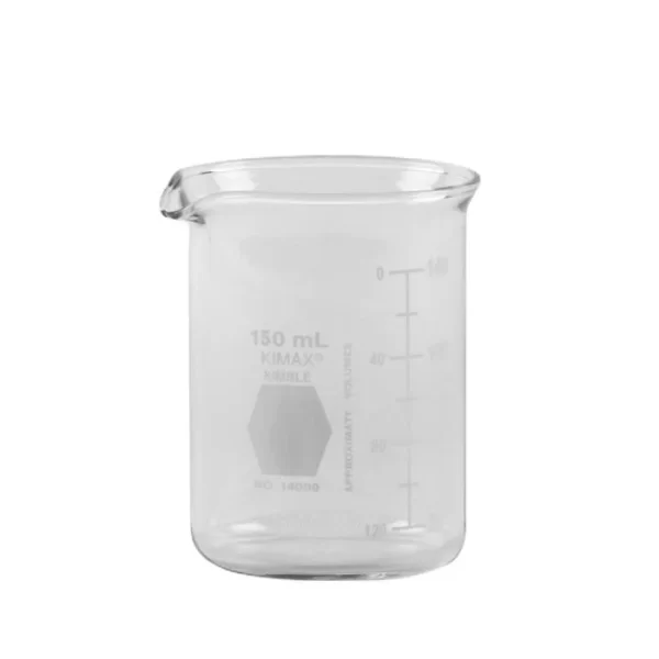 VASO GRAD VIDRIO F/BAJA PP 150ML ASTM E438 KIMBLE 14000-150