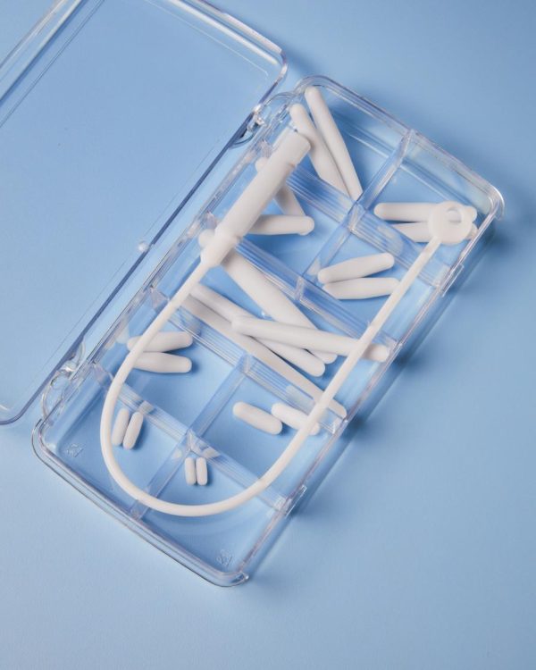 SET 20 BARRAS MAGNETICA CONICAS PTFE CON VARA SACA IMANES 10X4MM HASTA 80X10MM COWIE SET 13033