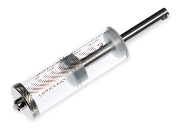 JERINGA 25ML MODELO 1025 SIN AGUJA HAMILTON UN 82520
