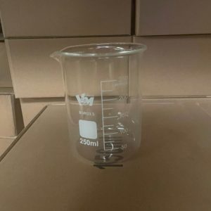 VASO PP DE VIDRIO F/BAJA DE 250ML VMGLASS IO125