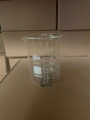 VASO PP DE VIDRIO F/BAJA DE 250ML VMGLASS IO125
