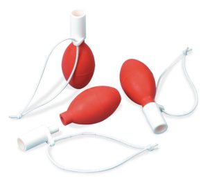 BULBO DE SEGURIDAD PROPIPETA GOMA ROJA CINTA ELASTICADA 1 UNIDAD VMTEMP 3826-3LC