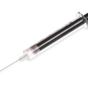JERINGA PUNTA LUER CON SEGURO PTFE,MOD.1005, 5ML, PUNTA CEMENTADA HAMILTON UN 81516