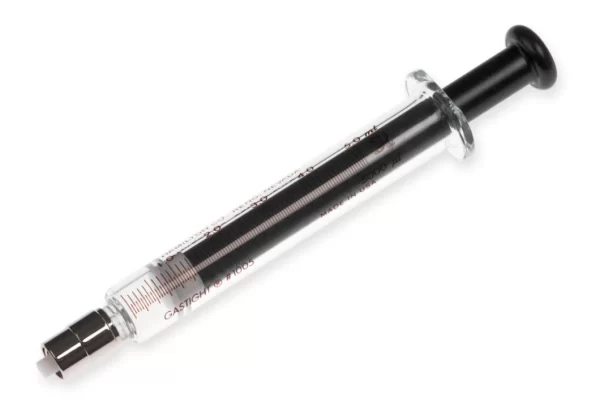 JERINGA PUNTA LUER SEGURO PTFE, MOD.1005, 5ML, NO INCLUYE AGUJA. HAMILTON UN 81520