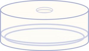 TAPA PLASTICA PARA VASO EQUIPO API MACHEREY NAGEL 100UN 70266