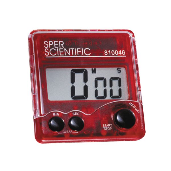 TIMER DE BOLSILLO DE DISPLAY GRANDE SPER SCIENTIFIC UN 810046
