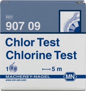 TEST CLORO SEMICUANTITATIVO 10 A 200 PPM CL2 ROLLO 5 METROS X 7MM MACHEREY NAGEL ROLLO 90709