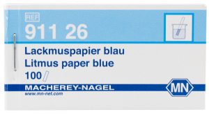 PAPEL TORNASOL LITMUS AZUL TIRA 10 X 70 MM MACHEREY NAGEL 100 TIRAS 91126