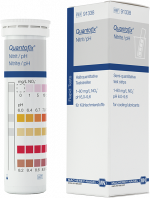 QUANTOFIX NITRITO TERM 1-80MG/L N02 PH 6 A 96-TIRAS COOLANT LURICANT MACHEREY NAGEL 100 TIRAS 91338