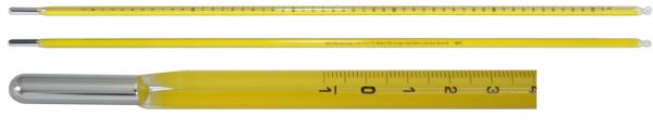 TERMOMETRO VIDRIO MERCURIO -1 A 51øC EN ESCALA 0,1øC LARGO 450MM INMER P 76MM THERMCO UN