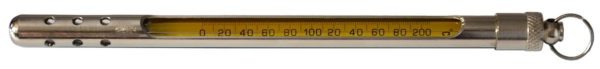TERMOMETRO MERC MAX AUTOCLAVE 80 A 135øC EN 0,5øC LARGO 215MM INMER TOTAL EN/TEFLON THERMCO 80135SC - Imagen 2