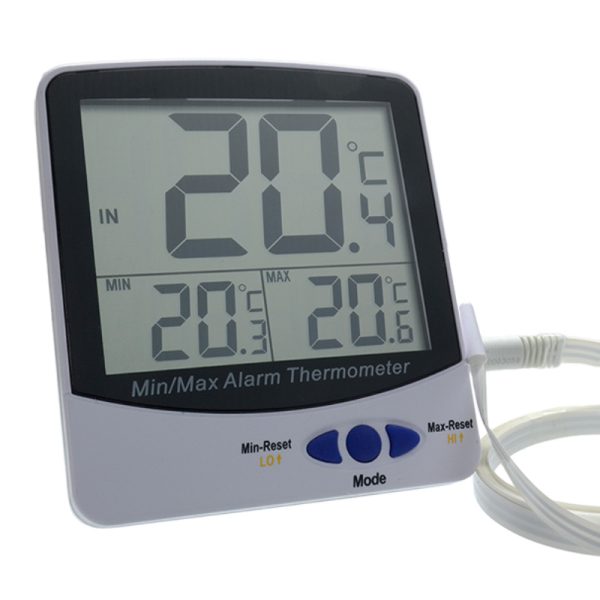 TERMOMETRO DIGITAL MAX/MIN -50§ A 70§C RESOL. 0.1§C CERT/NIST THERMCO UN ACC895DIG