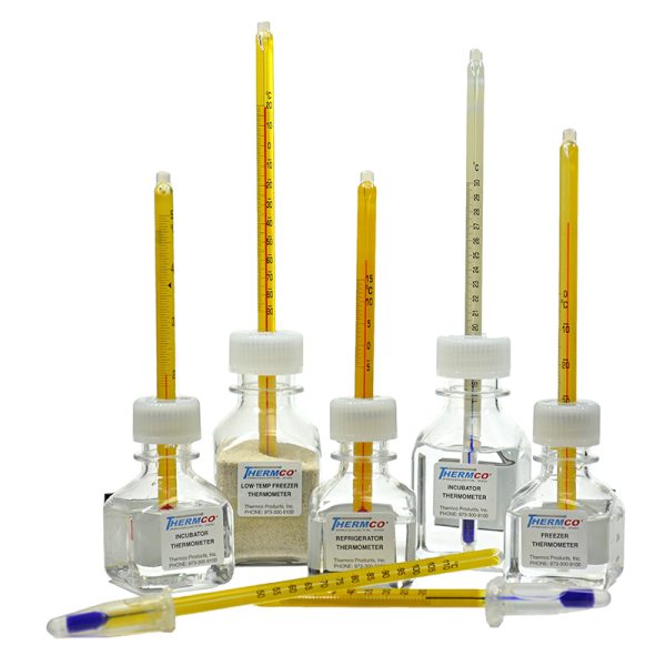 TERMOMETRO VIDRIO MERCURIO -1 A 51øC EN ESCALA 0,1øC LARGO 450MM INMER P 76MM THERMCO UN - Imagen 2