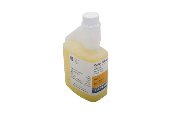 SOLUCION CALIBRACION BUFFER DURACAL PH 10.01 CERTIFICADA 500ML HAMILTON UN 238223