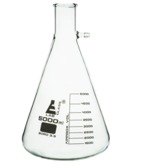 MATRAZ KITASATO DE VIDRIO 5000ML EISCO CH0420F