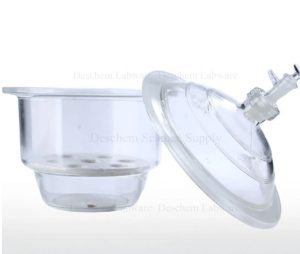 DESECADOR VIDRIO TRANS.350MM LLAVE Y PLACA VMGLASS 4K350