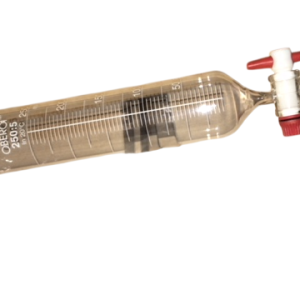 EMBUDO DE ADICION CILINDRICO GRAD 100ML LL/TEFLON OBEROI GLASS UN