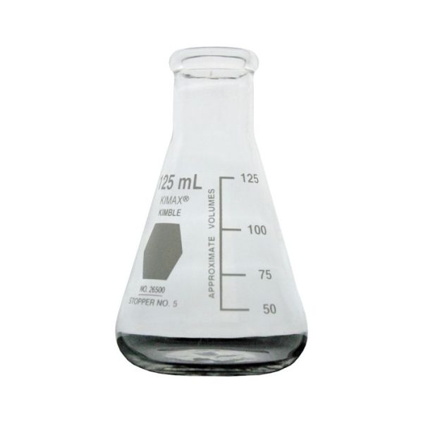 M. ERLENMEYER 125ML VIDRIO ALTA RESIST KIMAX KIMBLE UN