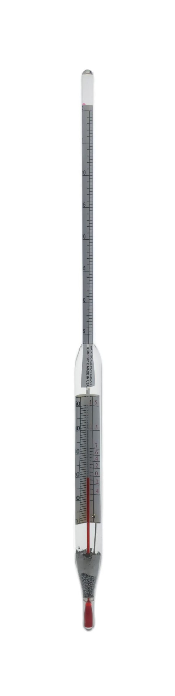 HIDROMETRO COMBINADO 1.000 A 1.600 DIV 0,005 TEMP +20 A 120§F 380 CERTIFICADO THERMCO UN