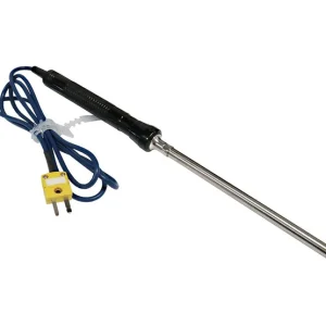 SONDA DE INMERSION DE ALTA TEMPERATURA TIPO K, 1200§C, LARGO 1 METRO SPER SCIENTIFIC 1 UNIDAD 800062
