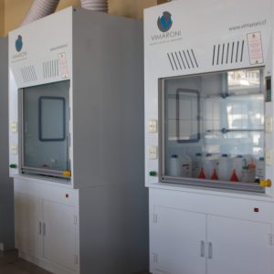 CABINA EXTRACCION GASES MOTOR CENTRIFUGO MED EXT 1500X900X2500MM ESTRUCTURA POLIPROP VMTECH FHP1500