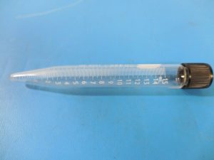 TUBO CENTRIFUGA 15ML GRAD 0.1 TAPA ROSCA ASTM E438 KIMAX KIMBLE 1 UN 45166-15