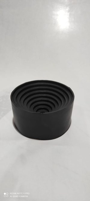 SOPORTE DE GOMA NEGRO PARA BALON 50ML A 500ML UN FB500-90