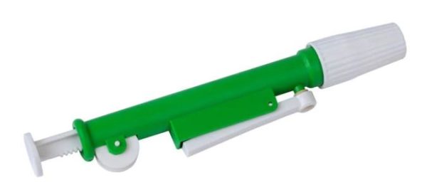 PIPETEADOR VERDE CON EMBOLO 10ML DRAGON 28888