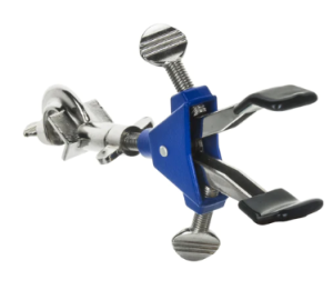 PINZA C/RESORTE DOS DEDOS RECUB. GOMA DOBLE AJUSTE APERT MAX 9.8CM LARGO 21CM EISCO PRCMP04BH