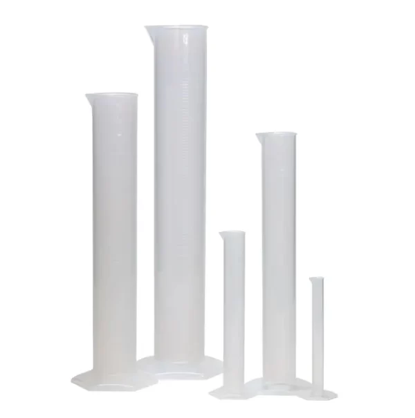 PROBETA PLASTICA 1000ML GRAD. EN RELIEVE BASE HEXAGONAL AZLON UN. CP1000P