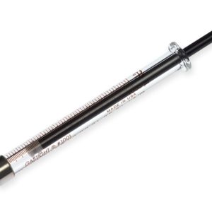 JERINGA VIDRIO 1ML GASTIGHT SERIE 1000 CHEMSEAL 1/4-28 HAMILTON UN 81360