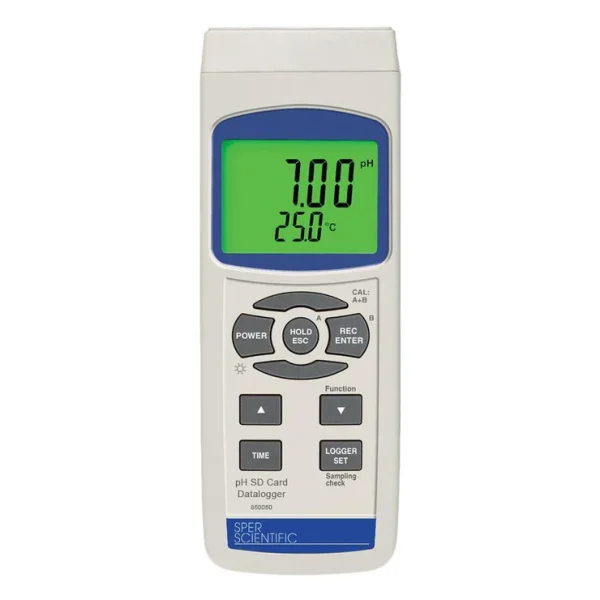 MEDIDOR PH C/ SD CARD LOGGER SPER SCIENTIFIC UN 850060