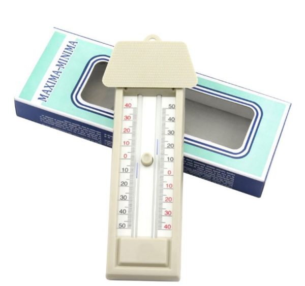 TERMOMETRO MAXIMA Y MINMAS C/BOTON MAT PLASTICO -40øC A 50øC RANGO 1øC VMTEMP UN
