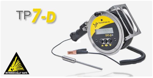 TERMOMETRO DIGITAL PARA ESTANQUES DE 25 MTS DIV 1 METRO THERMOPROBE 1 UNIDAD TP7D-25M-SW-MM