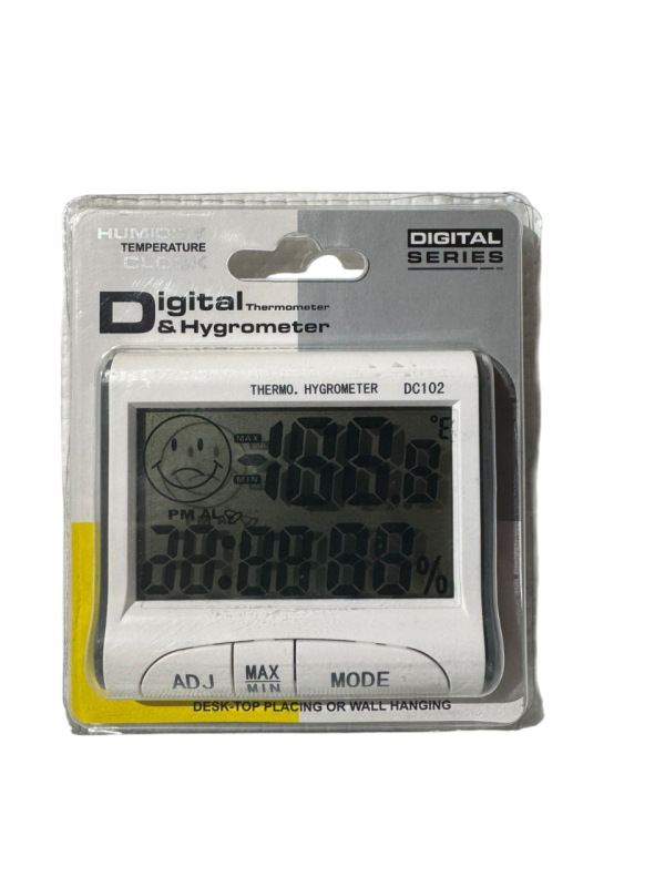 TERMOHIGROMETRO DIGITAL -10 A 50øC MEMORIA MAX/MIN, ALARMA VMTEMP DC102
