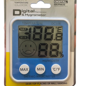 TERMOHIGROMETRO DIGITAL -10A50øC MAX/MIN, VMTEMP DC108