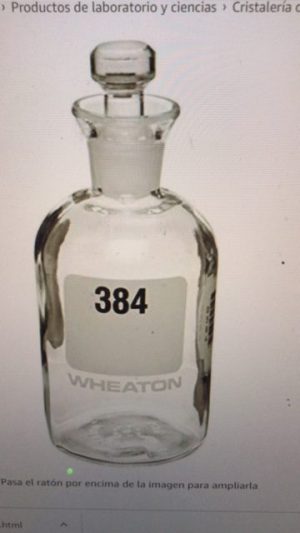 BOTELLA DE BOCA DBO 300ML (INCLUYE TAPA) WHEATON UN 27497