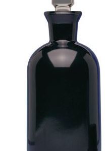 BOTELLA DBO 300ML CUBIERTA PVC NEGRO C/TAPA SIN GRAD. KIMAX KIMBLE 227667 UN
