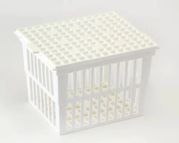 CANASTILLO AUTOCLAVABLE P/TUBO DE ENSAYO 167X167X155 AZLON UN BWK006