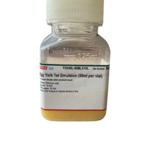 EMULSION DE YEMA DE HUEVO 5 VIALES 50ML HIMEDIA LBS SET