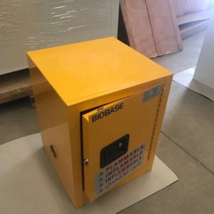 GABINETE ALMACE P/MATERIAL INFLAMABLE (AMARILLO)CAP 15LTS DIM EXT 56X43X43CM BIOBASE BK-4CS-YELLOW