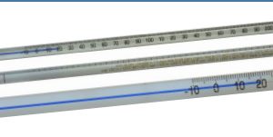 TERMOMETRO ALCOHOL AZUL RANGO -1§A 201§C DIV 0.5§C INM PARCIAL LARGO 460MM THERMCO UN ACC10073BLS