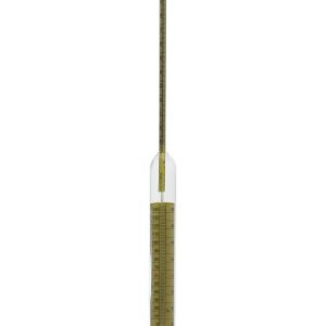 HIDROMETRO GRAV. ESP. 0.760 A 0.830 DIV 0,0005 LARGO 300 MM THERMCO 1 UNIDAD GW2556