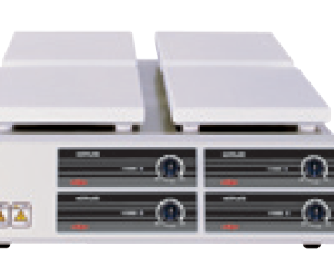 AGITADOR MAGNETICO CON CALEF 4 POSICIONES CTRLES INPENDIENTES 220V FINETECH UN