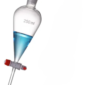 EMBUDO DECANTACION VIDRIO 125ML LL/TEFLON VMGLASS 3T125