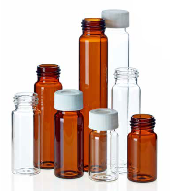 VIAL CLARO 20 ML 23X75 MM BOCA 20 MM SNAP (21,5ML) NATIONAL SCI 100 UN C4020-20