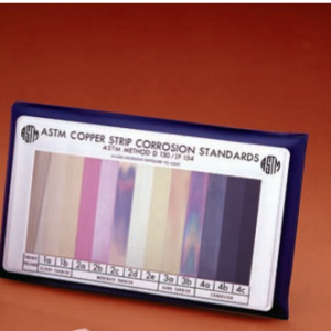 CARTA COMPARACION LAMINA COBRE CORROSION ASTM 130 KOEHLER INSTRUMENT UN